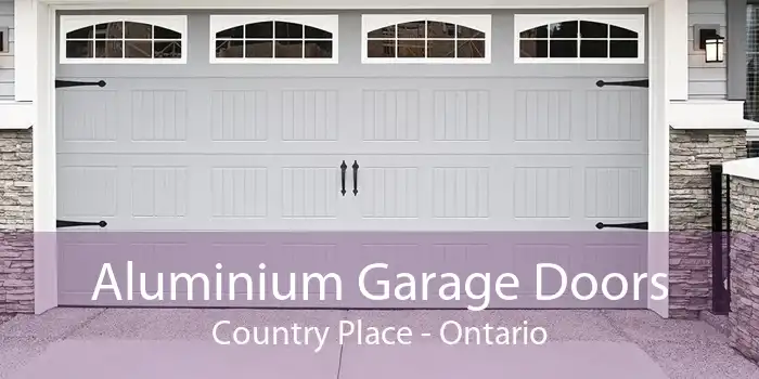 Aluminium Garage Doors Country Place - Ontario