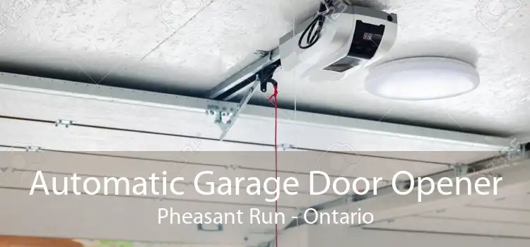 Automatic Garage Door Opener Pheasant Run - Ontario