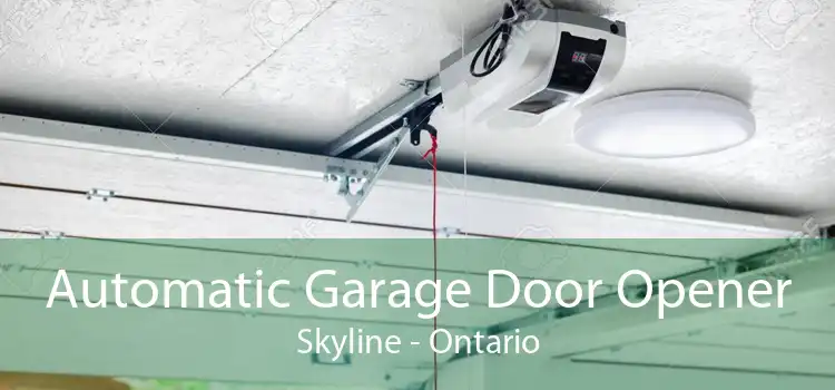 Automatic Garage Door Opener Skyline - Ontario