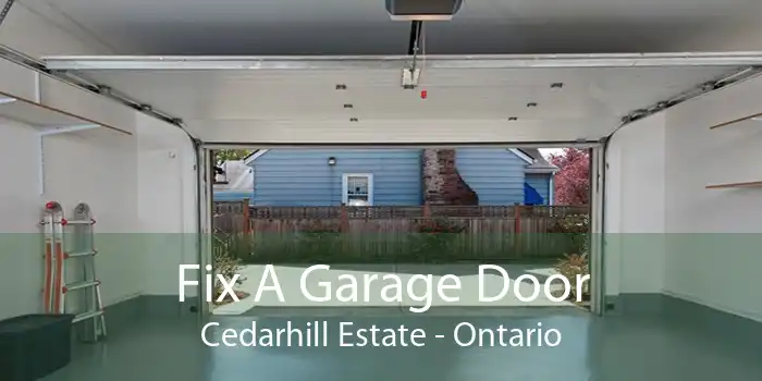 Fix A Garage Door Cedarhill Estate - Ontario