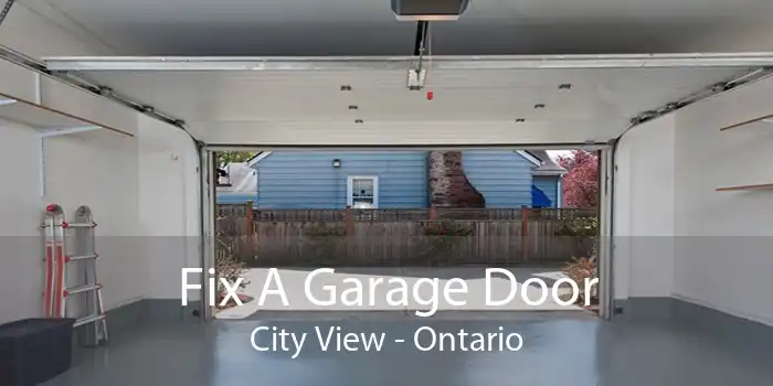 Fix A Garage Door City View - Ontario