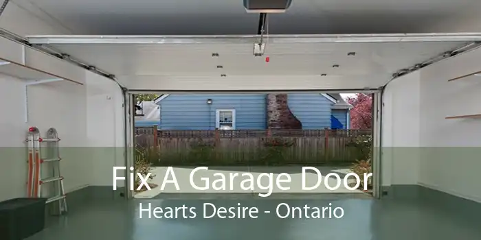 Fix A Garage Door Hearts Desire - Ontario