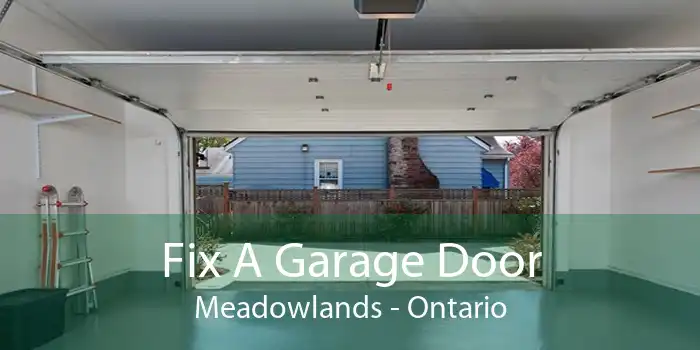 Fix A Garage Door Meadowlands - Ontario