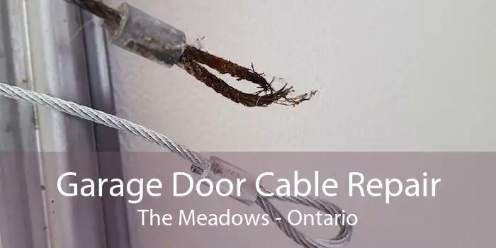 Garage Door Cable Repair The Meadows - Ontario