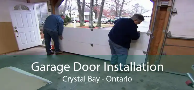 Garage Door Installation Crystal Bay - Ontario