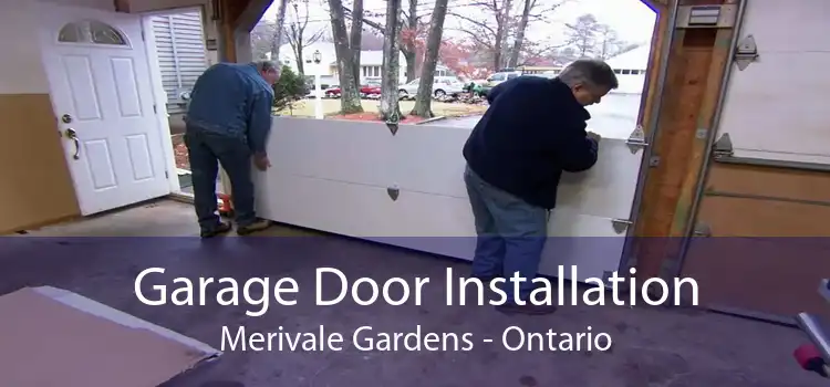Garage Door Installation Merivale Gardens - Ontario