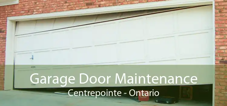 Garage Door Maintenance Centrepointe - Ontario