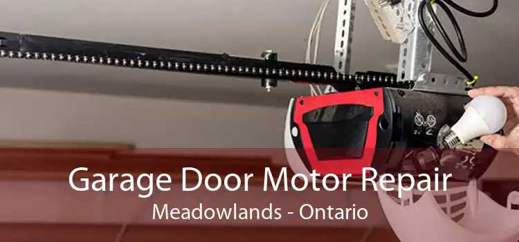 Garage Door Motor Repair Meadowlands - Ontario