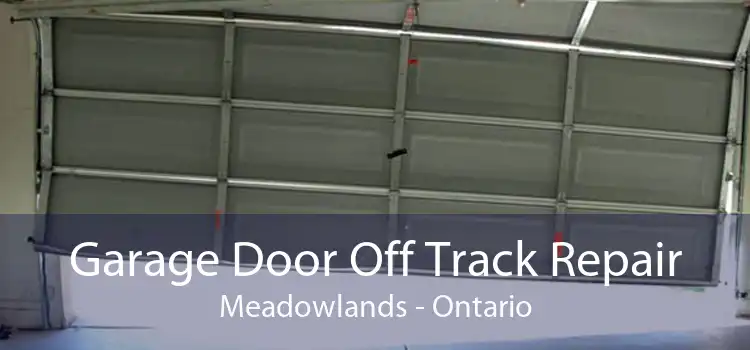 Garage Door Off Track Repair Meadowlands - Ontario