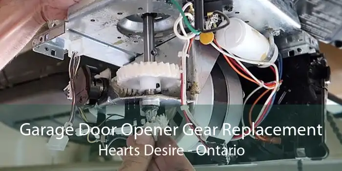 Garage Door Opener Gear Replacement Hearts Desire - Ontario