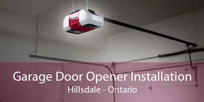 Garage Door Opener Installation Hillsdale - Ontario