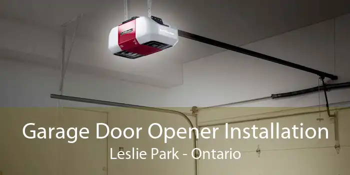 Garage Door Opener Installation Leslie Park - Ontario