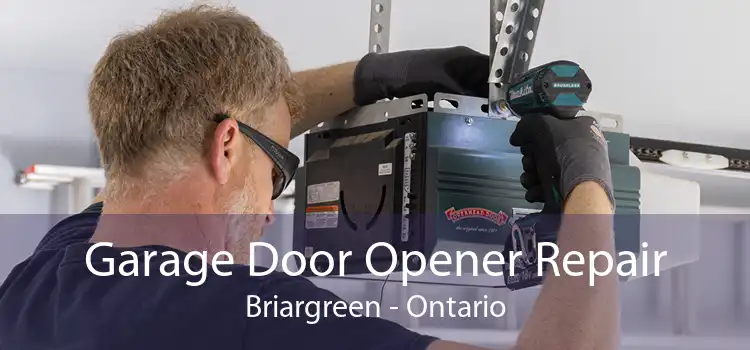 Garage Door Opener Repair Briargreen - Ontario