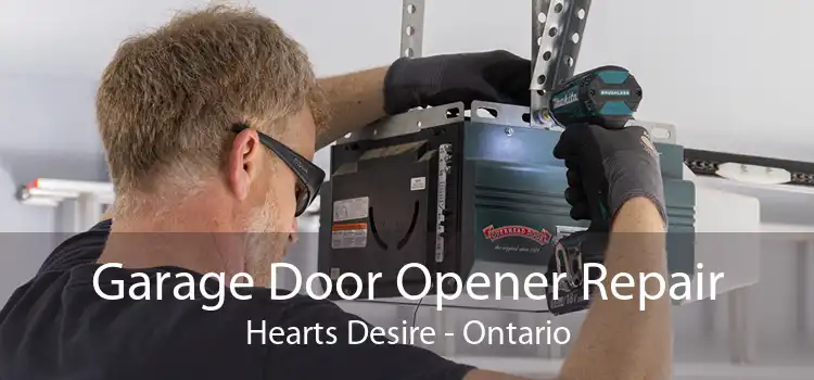 Garage Door Opener Repair Hearts Desire - Ontario