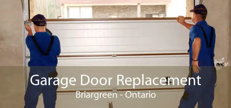 Garage Door Replacement Briargreen - Ontario