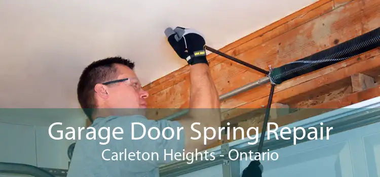 Garage Door Spring Repair Carleton Heights - Ontario