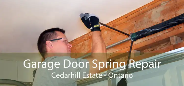 Garage Door Spring Repair Cedarhill Estate - Ontario