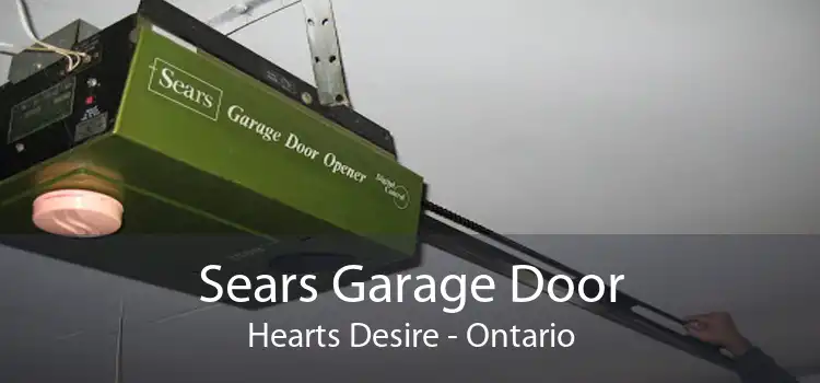 Sears Garage Door Hearts Desire - Ontario