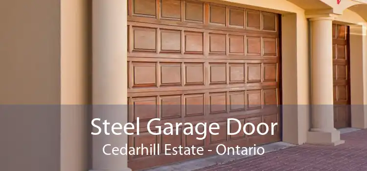 Steel Garage Door Cedarhill Estate - Ontario