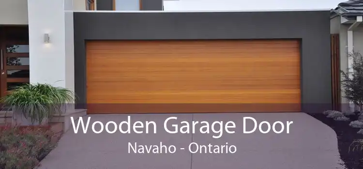 Wooden Garage Door Navaho - Ontario